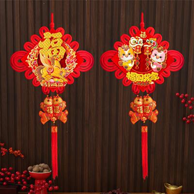 新年ODY过饰年装挂饰2026挂马年春节客福厅字立体门贴入户门中国
