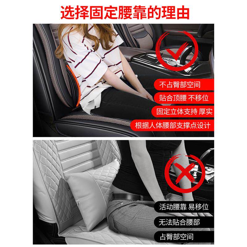 汽车坐垫凡诚亚麻四全季通用包座椅冰丝夏季亚麻布艺座垫全包围专