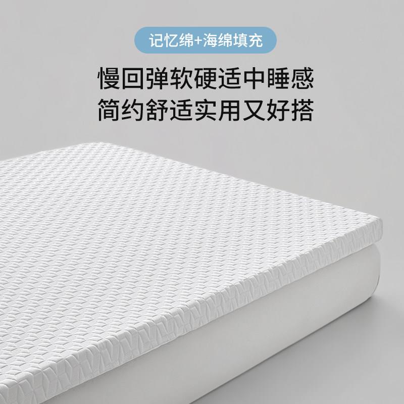 XSJYMHMC专罗兰家纺记忆绵床垫宿舍学生单9人0x0海绵软9垫租房用
