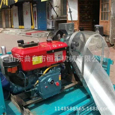 新款赶集流动 小型多功能食品膨化机 多花型玉米膨化机 柴电两用