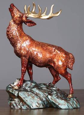 《呦呦鹿鸣》创意家居装饰品客厅摆设工艺品礼品摆件