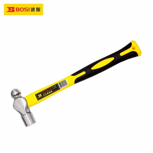 波斯工具 纤维柄圆头锤 1P 1.5P 2P钉锤 铁锤榔头锤BS-G304A