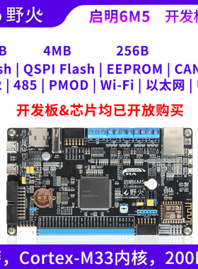 野火RA6M5开发板 ARM开发板 瑞萨R7FA6M5BH3CFC,RENESAS RA单片机