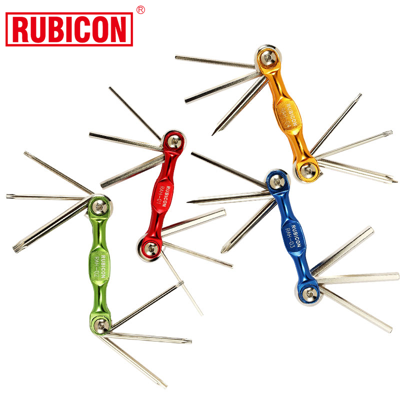 罗宾汉折叠式螺丝刀组合便携式起子内六角套装梅花RAF-01 RAH-01