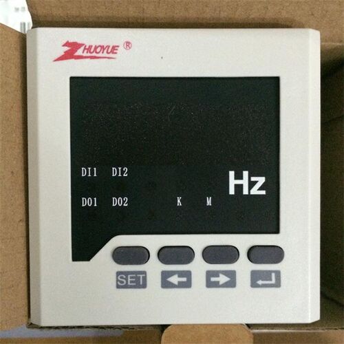 卓越厂数显表可设置 直流频率表 ZY-DA71 0-50HZ 输入0-10V 包邮