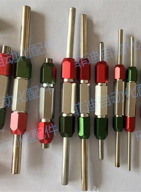 红绿针规夹柄 塞规柄 通止规柄 PIN规柄 FEIDI  活动夹头三色柄