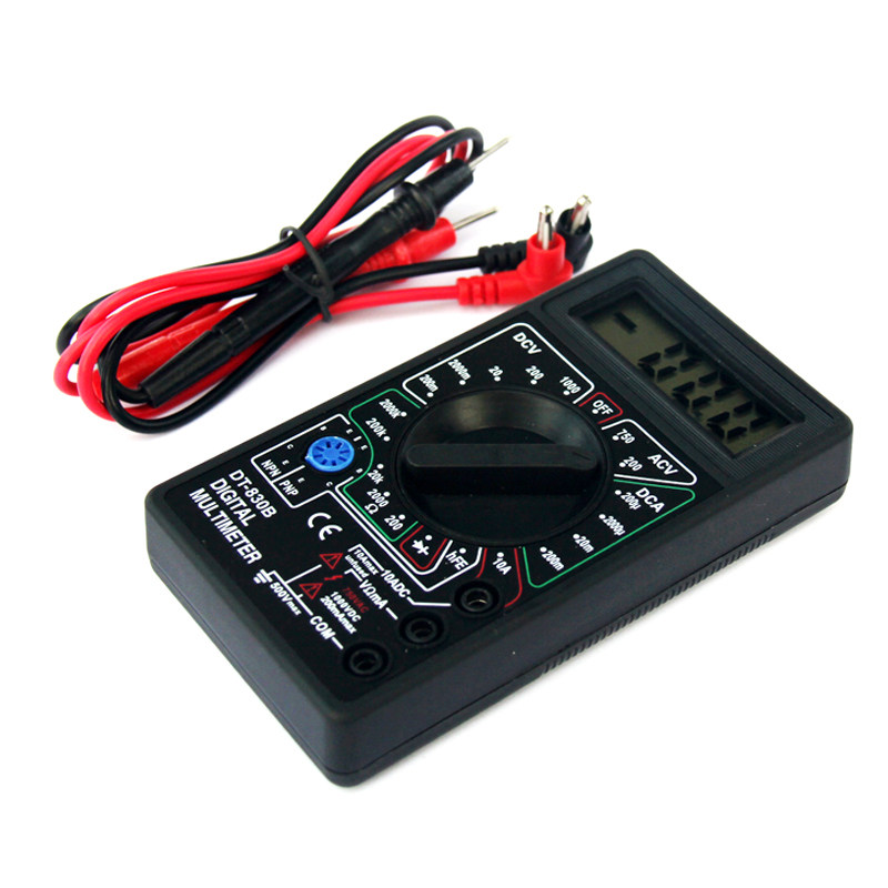 数显万用表高精度防烧小型便携式家用电工维修万能表水电工程电表