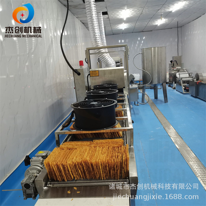 天津煎饼薄脆皮油炸设备 油槽浅省油型油炸机 酥香薄脆油炸炉