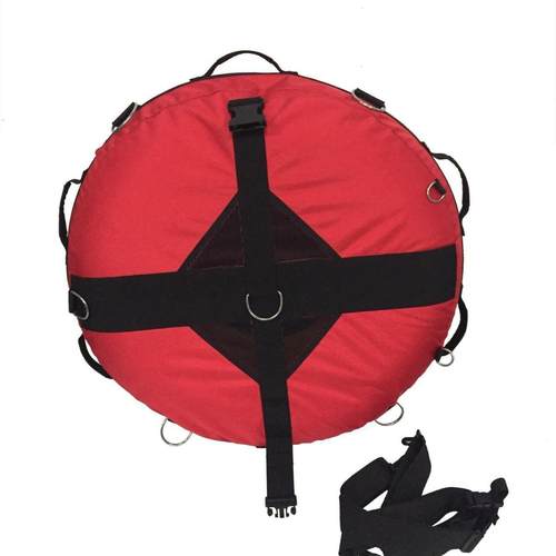 自号由潜浮球漂具标便携收折叠安全纳调节背负海上HZF信充气浮潜