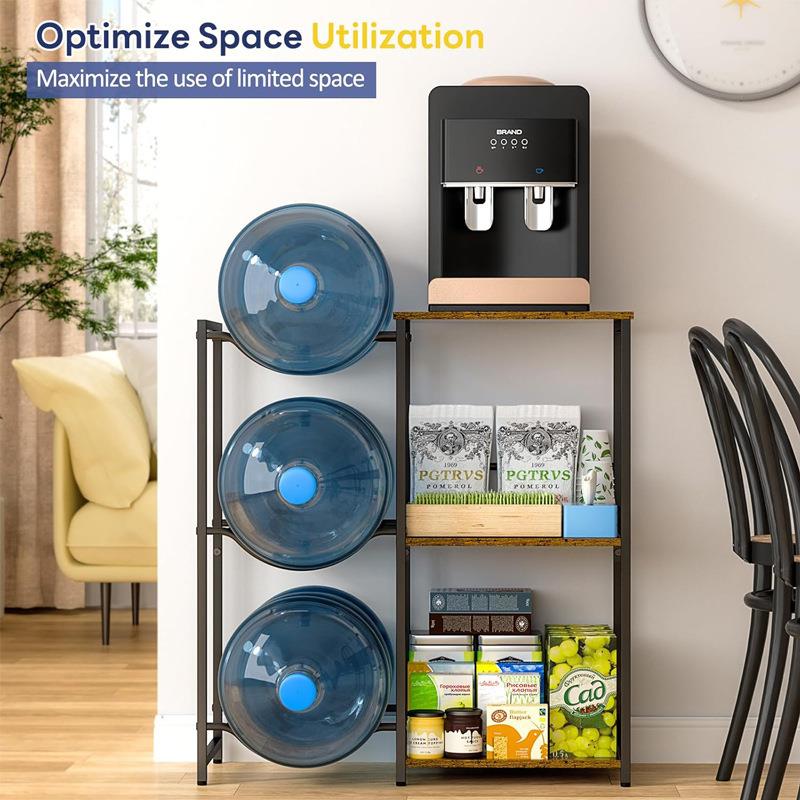 5加仑水壶水架桶架带3层冷却器水瓶架用于TM271地下室水车库办室