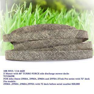 859151夫14 0.625x203in凯拉0干包布三角带10 4420适于TOXRD B20