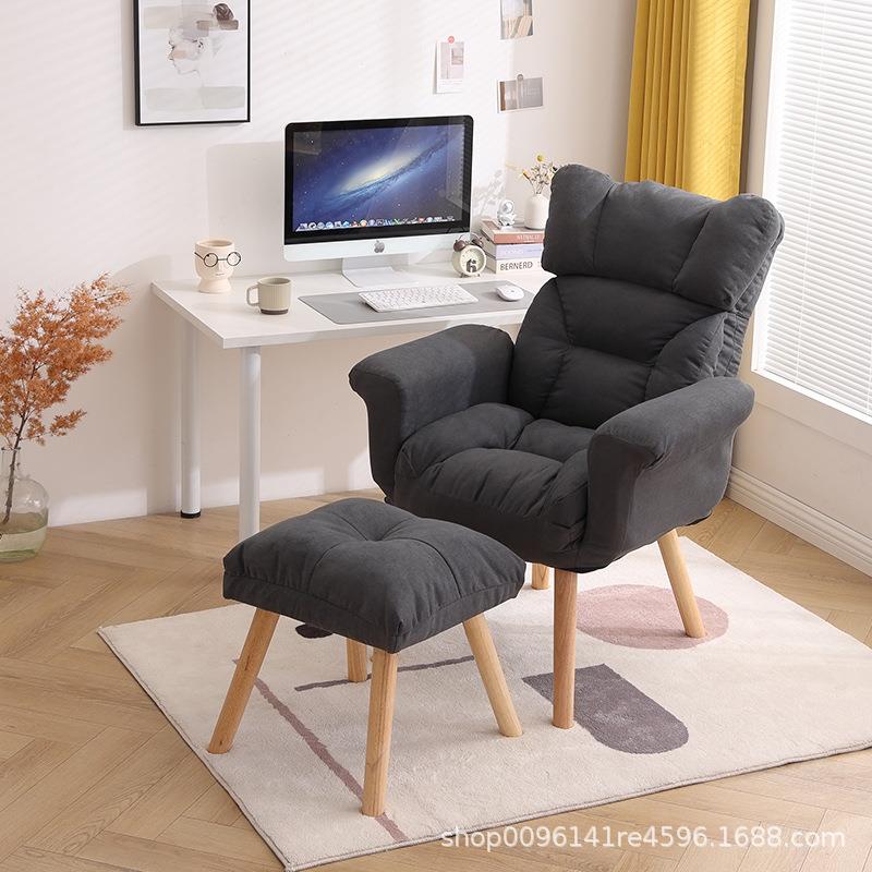 懒人沙发客厅榻米网卧室单人新款B2阳台户型沙发红躺卧沙榻发靠小