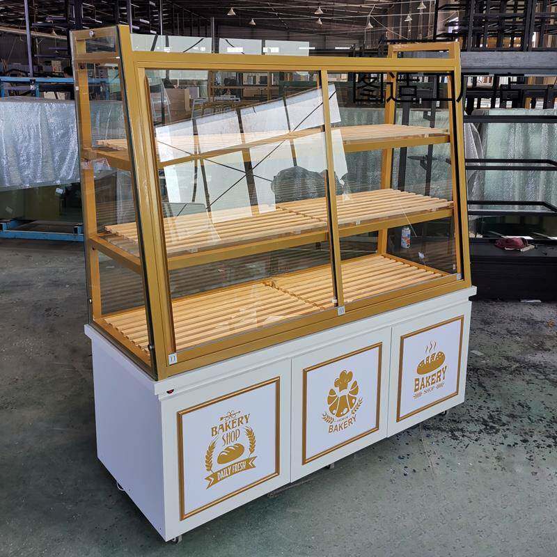 现货面包柜边柜展示柜498架包烘培蛋糕店子货架商用多层玻璃中面