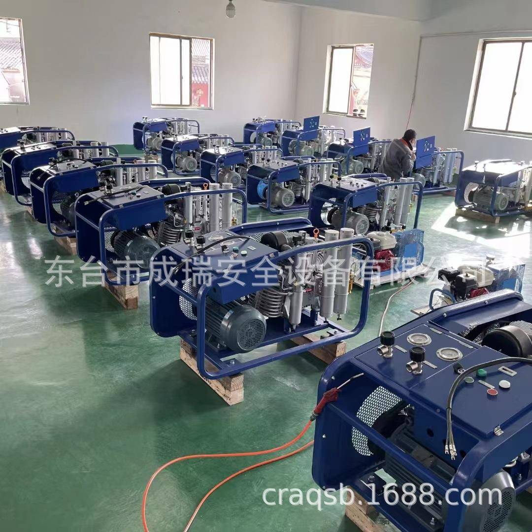 100L空气呼吸器气瓶气泵100L200L300L400L30MPA高充压充填泵