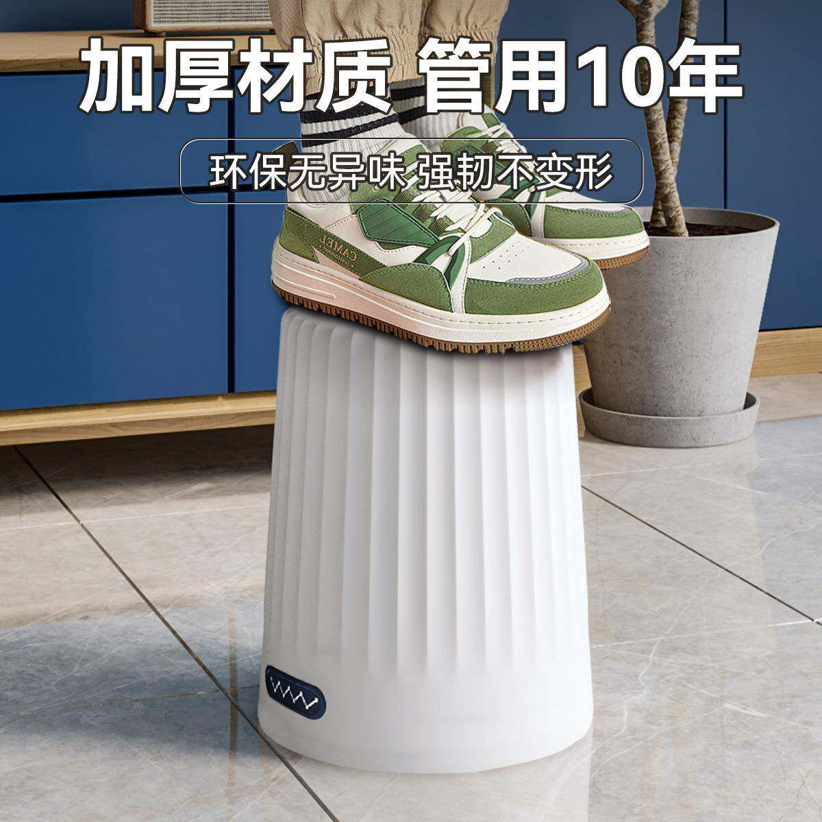 家宝家垃洁圾桶用ltao1010新款高颜值大容量客厅厨卧室房卫生间厕