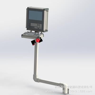 悬臂控箱铝合金操作箱组制臂件自动机NDD床7寸10寸架支悬摇臂配件