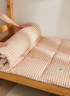 A类棉花床软垫租90190学生宿舍床EX240612单人房x专用折叠棉垫絮