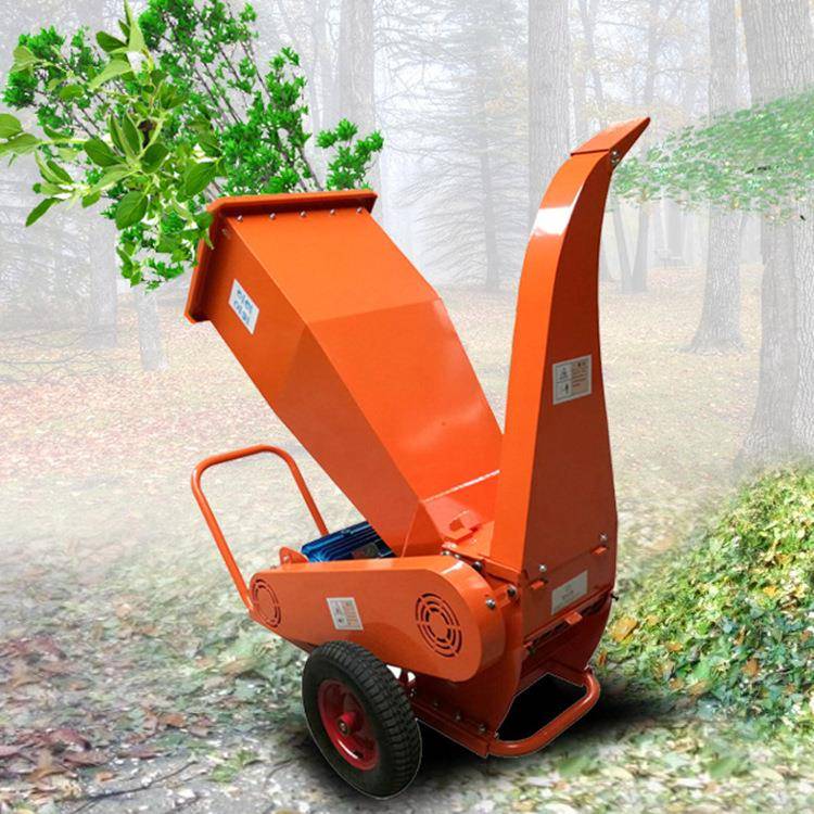 AYS650A7500w三相电果电林动碎枝机小型园树枝木机业枝碎条秸秆破