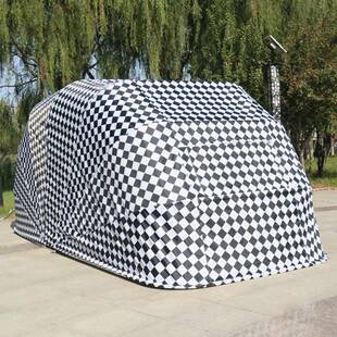 半自燃动移动折叠缩车库防晒阻汽车35265671停车伸棉棚加厚加保暖