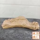 小叶黄杨雕刻木浮室LTP雕美女镇尺木文房四宝用品办公实书桌家居