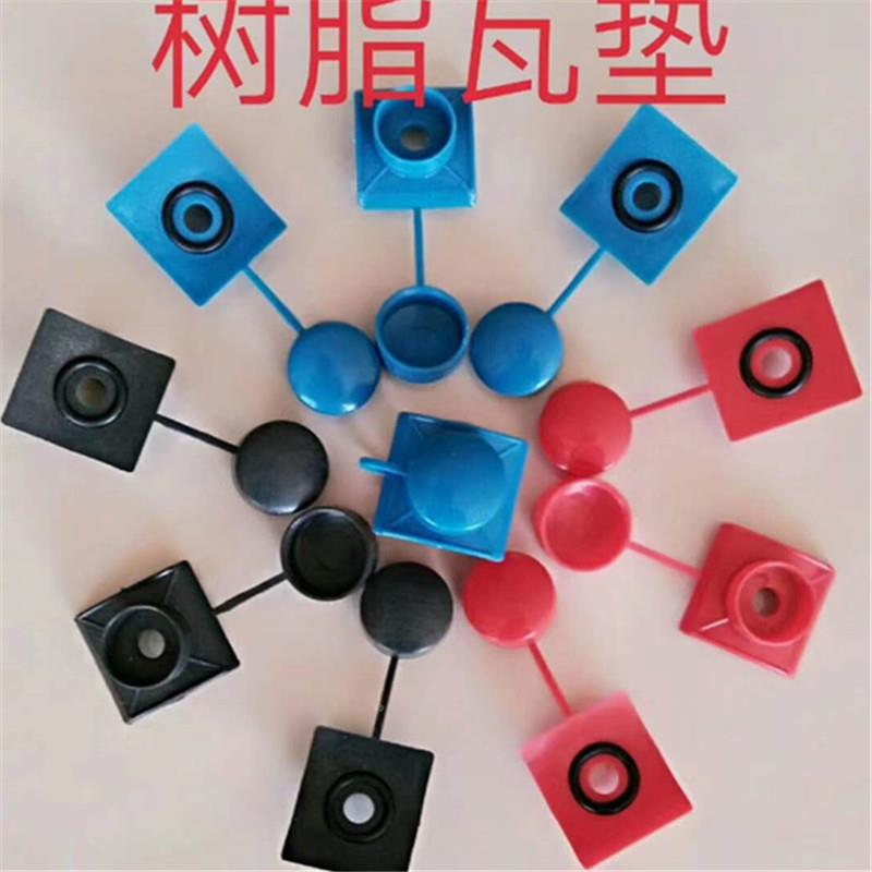 合00020厂家销成树塑脂瓦垫直料连体盖帽仿古琉璃瓦配件