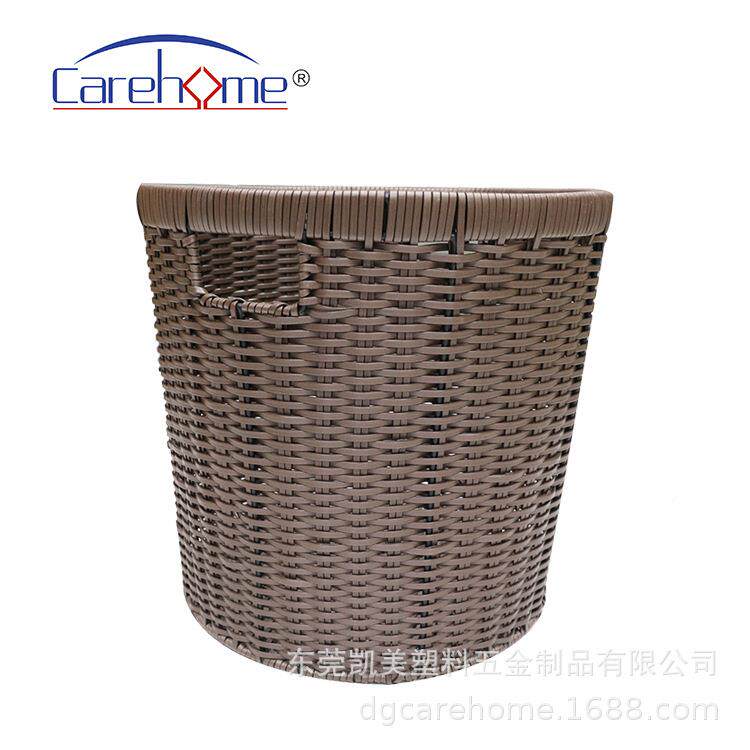 扁铁架藤脏衣篮酒店TR-0012房洗衣客篮式家日用手提衣服收纳筐毛