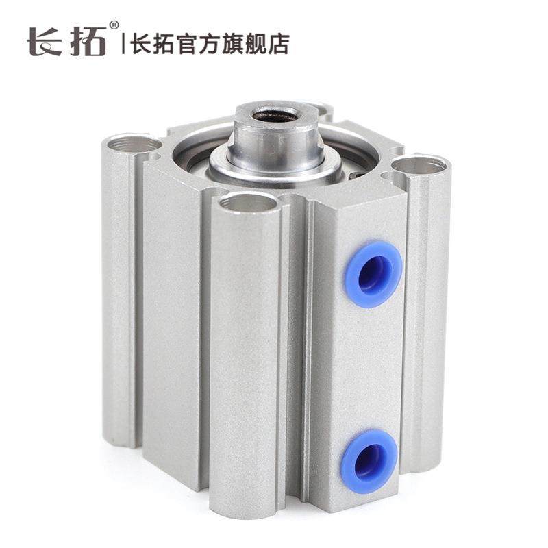 CQ2B薄型缸CQB10498-50/10/152/2气0薄型气缸可做双出气缸可调气