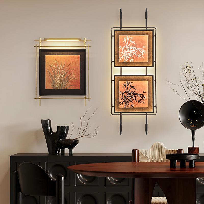 中古风壁灯客厅法式复古灯863壁创意卧室走廊挂画玄关灯展装厅饰