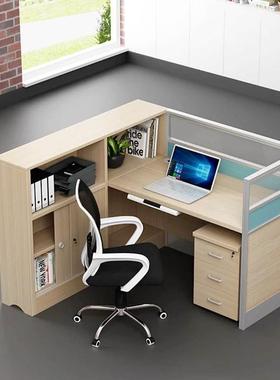 公桌厂家办家具财职员办公室01565务工位卡座屏风隔断办公椅组合