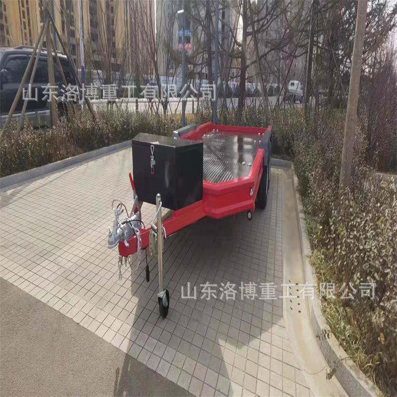 重型工业平板运拖车大吨位物搬运平40板拖车物拖流拉货货搬平板车