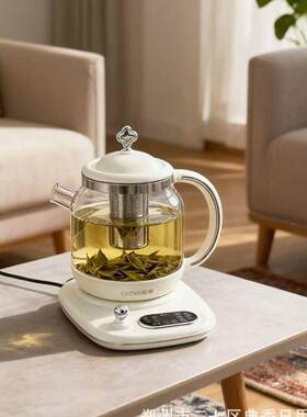 德15.升养生壶办公室小型炖煮花茶壶家爱用72944烧水智能温恒煮茶