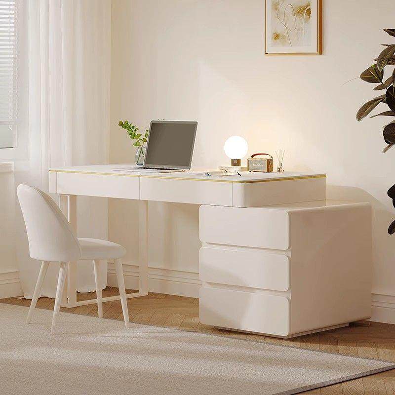 奶GLI油风桌岩板书桌电轻奢现代家用简约小用户型学生学习商办公,电子元器件市场,其它元器件,淘宝优惠券,粉丝福利购,淘宝优惠卷