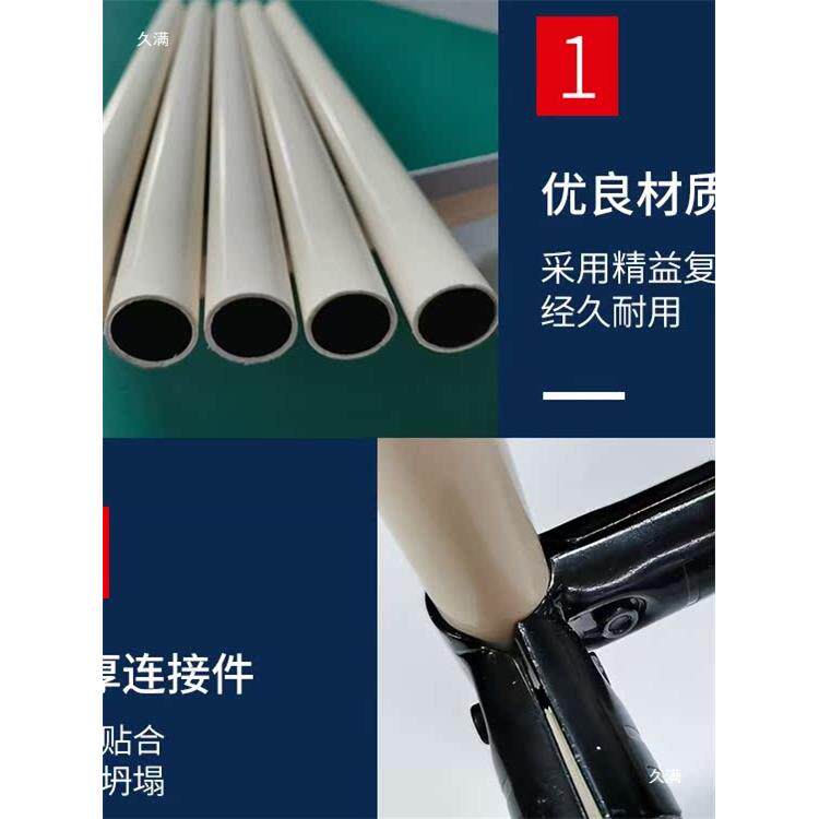 防静电周转物料架操作台车间流水生产线精益管工作台可移动小平台