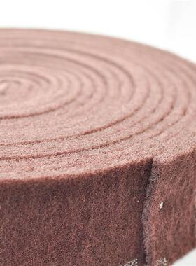 厂家直销红金色拉丝除锈7447C刚砂百洁布耐家具面漆打磨布油PCQ抛