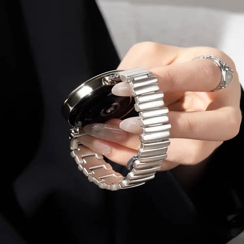 适用华为gt6手表表带gt5女生不规则金属gt432pro冬新款watch5fit4