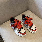 拼色复古4CM厚底真皮板鞋 ZaSaFran 潮鞋 24年新品 不随众人 时尚