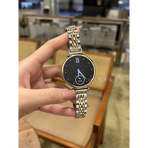 适用于华为手表GT6/5/4/3新女款不锈钢小蛮腰表带watch4/5高级夏