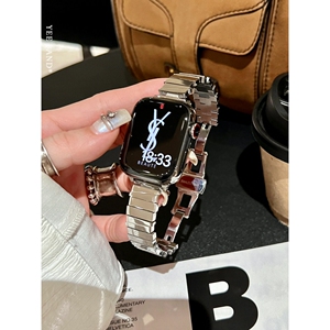 IAMYEE万花筒不规则设计不锈钢表带适用于Appwatch89S10iwatchS11