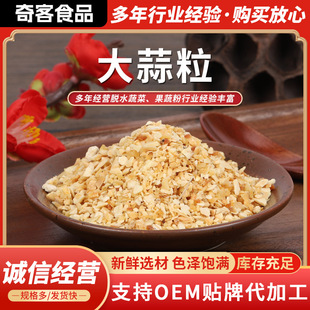 脱水大蒜粒香辛料调味品AD烘干脱水蔬菜大蒜粒干蒜粒脱水大蒜片