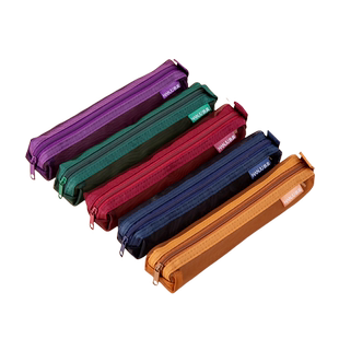 笔袋女生2025新款大容量透明网纱简约迷你高颜值ins风长条文具袋学生考试透明可进考场笔袋高初中铅笔收纳袋