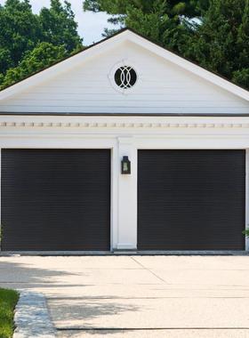 铝合金黑色闸门商铺闸铝合金电电动卷门铝合金动遥控卷帘IXL车库