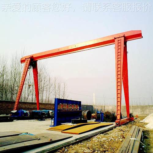 厂家供应电动单梁行车 5吨门式起重机 工厂露天单梁龙门吊