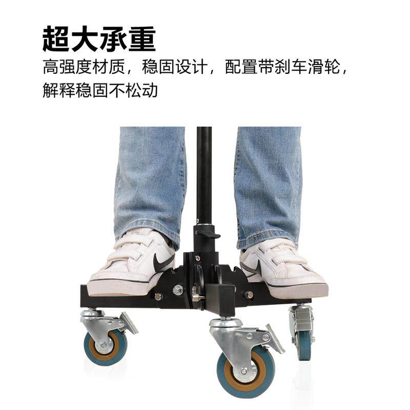 现货摄影地灯f架可折叠摄影灯脚架横臂灯架影视架顶灯斜臂架影棚图片