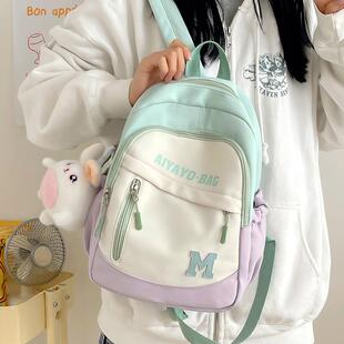 儿童背包小学生书包女孩外出旅游轻便学生小双肩包女童出游肩包女