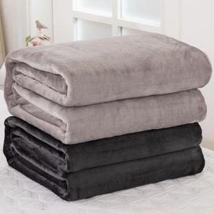 珊瑚绒毯子铺床午睡办公室单人法兰绒毛毯学生宿舍薄被单夏季薄款