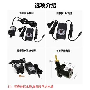 玺悦潜水泵家用220v小型水泵迷你12v抽水泵大流量直流电高扬程