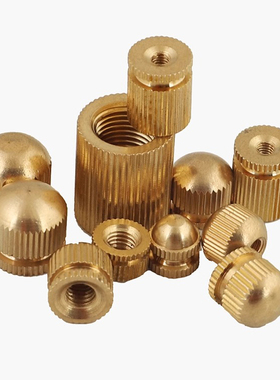 黄铜灯饰灯具花枝手拧螺母花盖花螺母开孔螺帽螺盖紧固件装饰帽