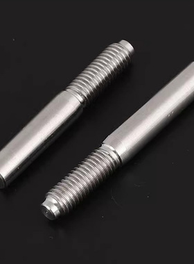 304不锈钢螺尾锥销GB881外螺纹锥销圆锥销子销钉M6M8M10M12-M20