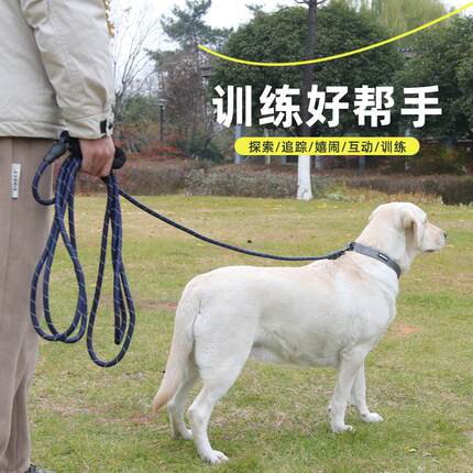 超长遛狗绳牵引绳长加长线10米5中大型犬训练追踪绳猛犬马犬德牧