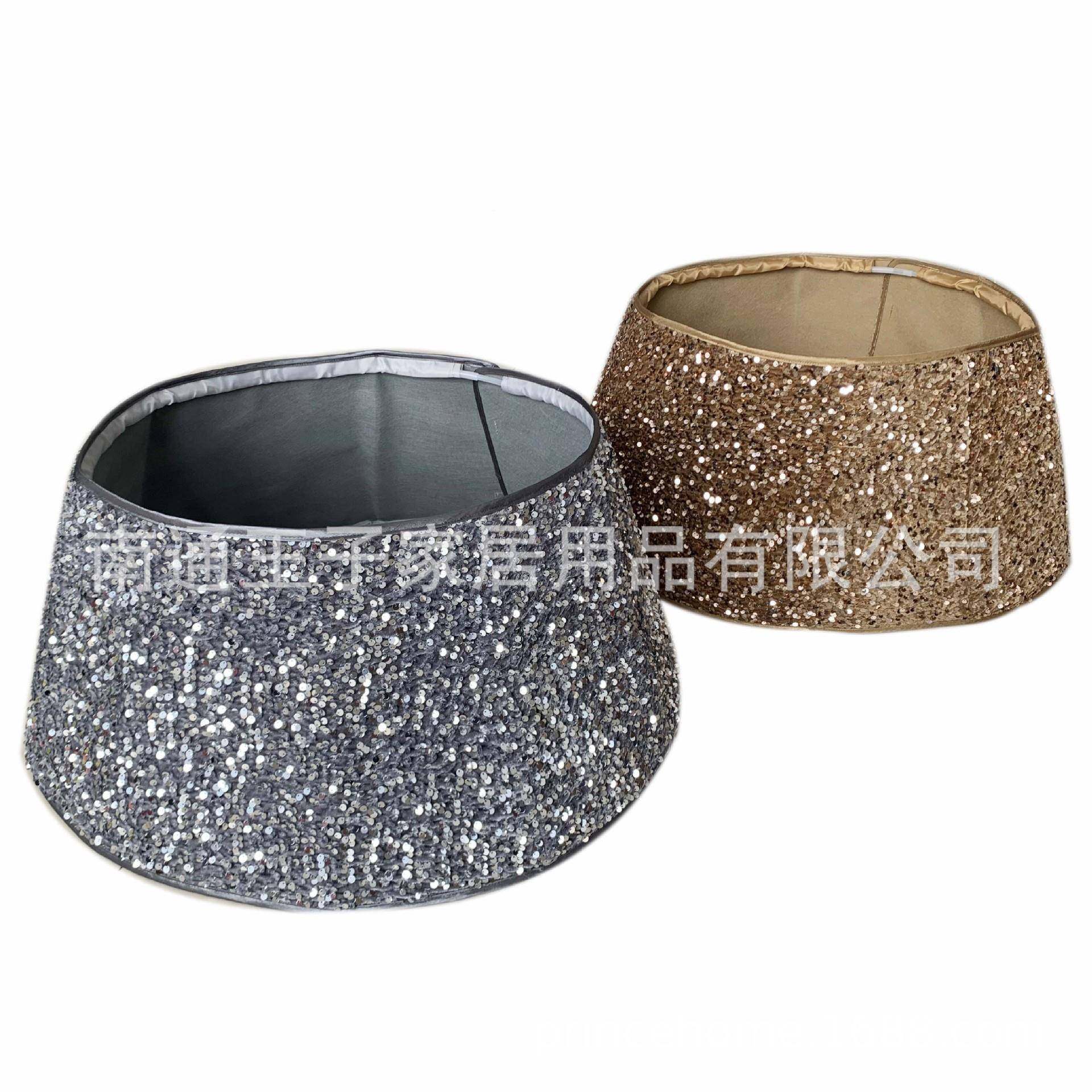 体立片可PPS折叠圣诞树裙珠易收纳饰树裙圣诞装饰品树装领